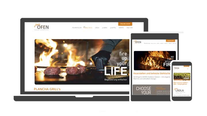 Webdesign Referenz juraOFEN