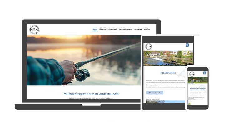 Webdesign Referenz Mainfischereigemeinschaft Lichtenfels